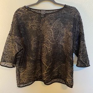 Clara Sun Woo Lace Top SZ S